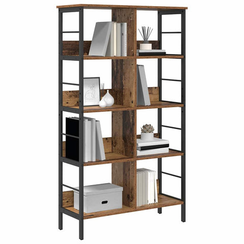 vidaXL Bookshelf Old Wood 82 x 32 x 144.5 cm Engineered Wood