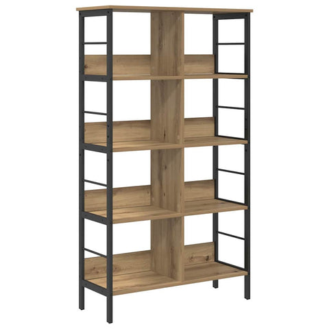 vidaXL Bookshelf Artisan Oak 82 x 32 x 144.5 cm Engineered Wood