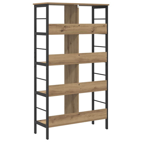 vidaXL Bookshelf Artisan Oak 82 x 32 x 144.5 cm Engineered Wood