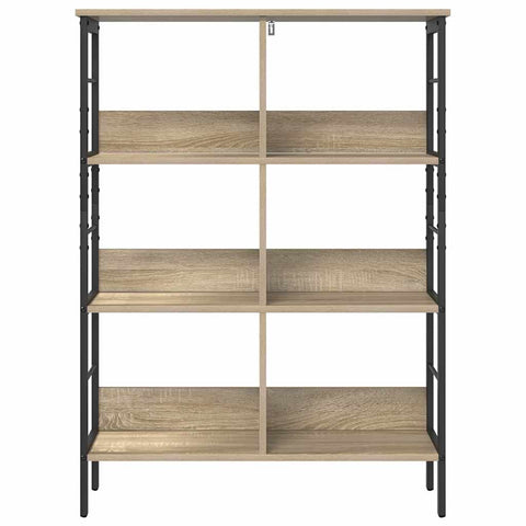 vidaXL Bookshelf Sonoma Oak 82 x 32 x 112 cm Engineered Wood