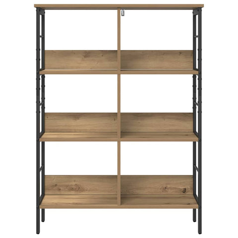 vidaXL Bookshelf Artisan Oak 82 x 32 x 112 cm Engineered Wood