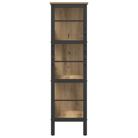 vidaXL Bookshelf Artisan Oak 82 x 32 x 112 cm Engineered Wood