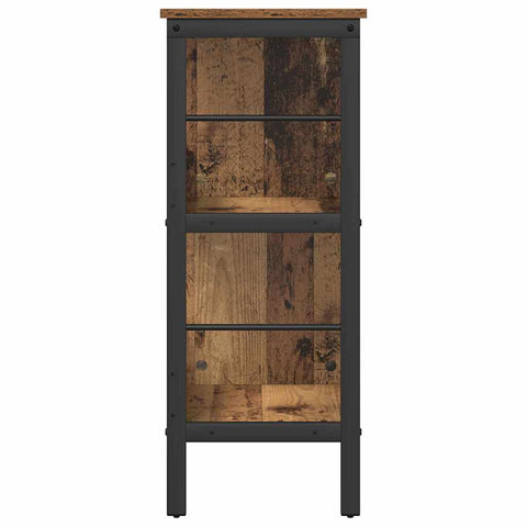 vidaXL Bookshelf Old Wood 82 x 32 x 79 cm Engineered Wood