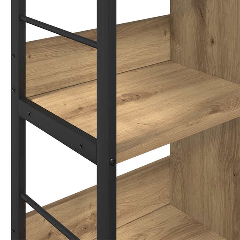 vidaXL Bookshelf Artisan Oak 82 x 32 x 79 cm Engineered Wood