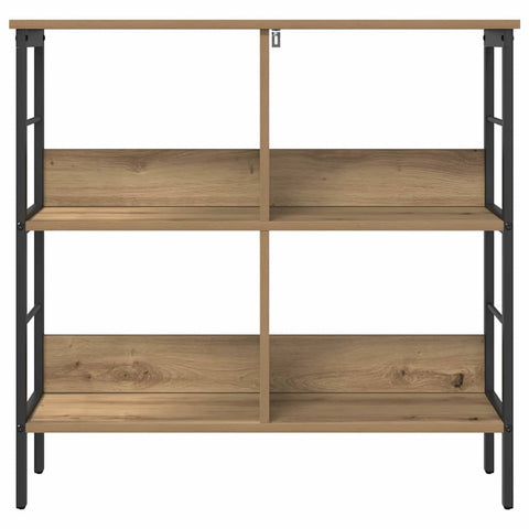 vidaXL Bookshelf Artisan Oak 82 x 32 x 79 cm Engineered Wood