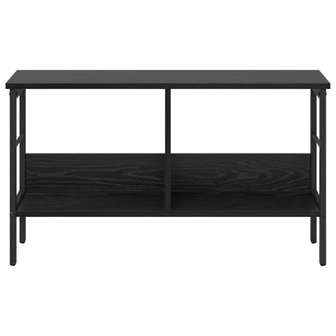 vidaXL Bookshelf Black Oak 82 x 32 x 47 cm Engineered Wood