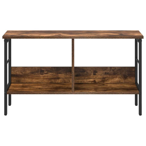 vidaXL Bookshelf Smoked Oak 82 x 32 x 47 cm Engineered Wood