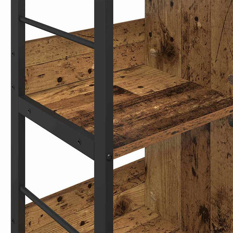 vidaXL Bookshelf Old Wood 102 x 32 x 104.5 cm Engineered Wood