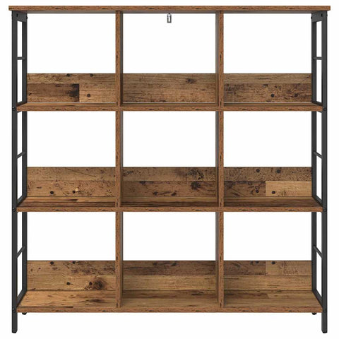 vidaXL Bookshelf Old Wood 102 x 32 x 104.5 cm Engineered Wood