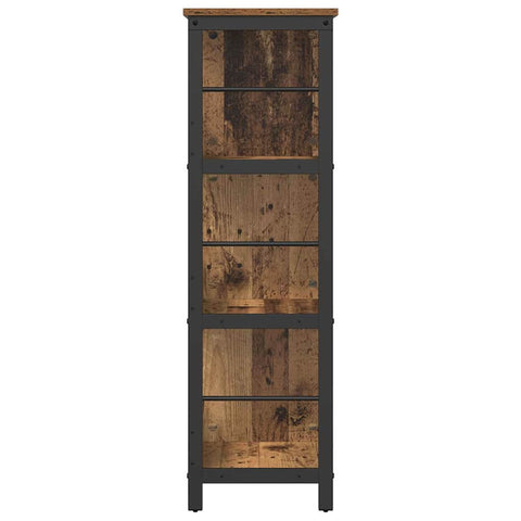 vidaXL Bookshelf Old Wood 102 x 32 x 104.5 cm Engineered Wood