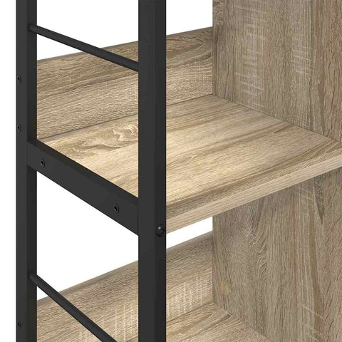 vidaXL Bookshelf Sonoma Oak 102 x 32 x 72.5 cm Engineered Wood
