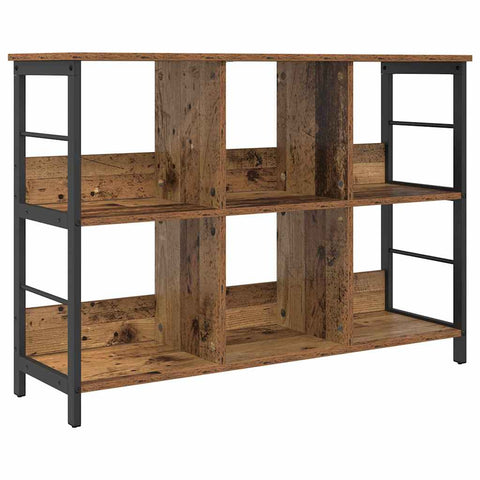 vidaXL Bookshelf Old Wood 102 x 32 x 72.5 cm Engineered Wood