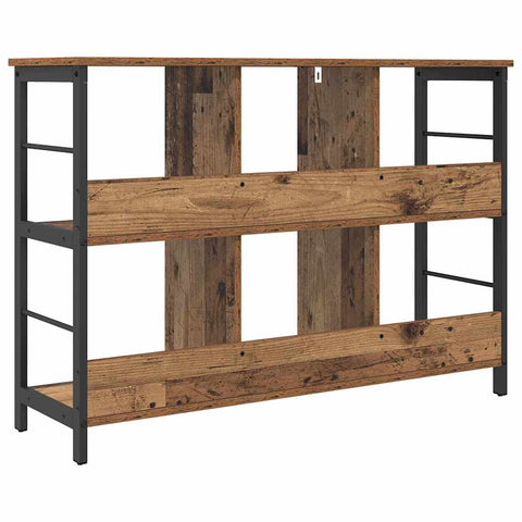 vidaXL Bookshelf Old Wood 102 x 32 x 72.5 cm Engineered Wood