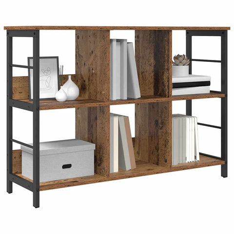 vidaXL Bookshelf Old Wood 102 x 32 x 72.5 cm Engineered Wood