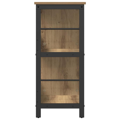 vidaXL Bookshelf Artisan Oak 102 x 32 x 72.5 cm Engineered Wood