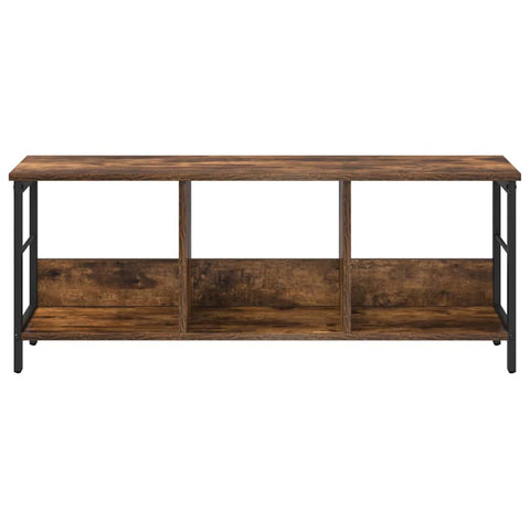 vidaXL Bookshelf Smoked Oak 102 x 32 x 40.5 cm Engineered Wood