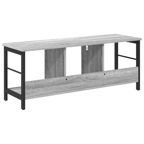 vidaXL Bookshelf Grey Sonoma 102 x 32 x 40.5 cm Engineered Wood