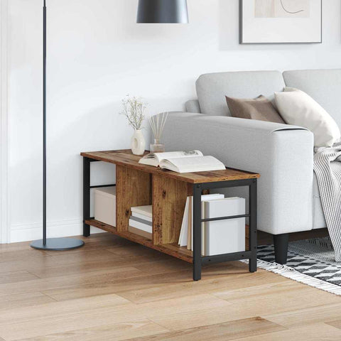 vidaXL Bookshelf Old Wood 102 x 32 x 40.5 cm Engineered Wood