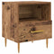 vidaXL Bedside Table 2 pcs Old wood 40 x 35 x 47.5 cm Engineered wood