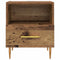 vidaXL Bedside Table 2 pcs Old wood 40 x 35 x 47.5 cm Engineered wood