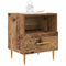vidaXL Bedside Table 2 pcs Old wood 40 x 35 x 47.5 cm Engineered wood