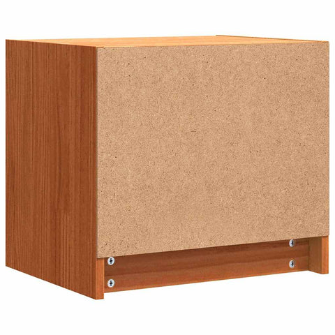 vidaXL Bedside Tables Wax Brown 40 x 30.5 x 35.5 cm Pine Wood