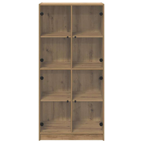 vidaXL Highboard Artisan Oak 68 x 37 x 142 cm Engineered Wood
