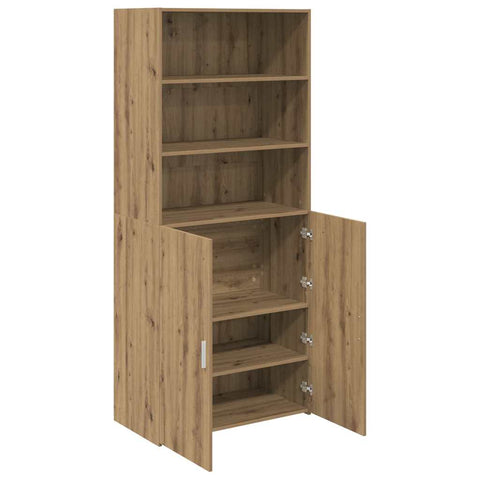 vidaXL Highboard Artisan Oak 80 x 42.5 x 185 cm Engineered Wood