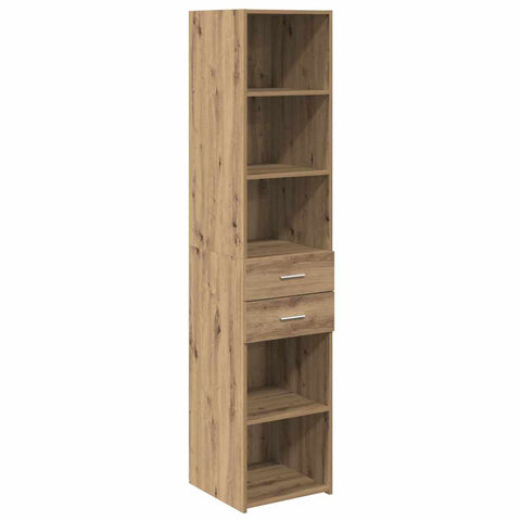 vidaXL Highboard Artisan Oak 40 x 42.5 x 185 cm Engineered Wood