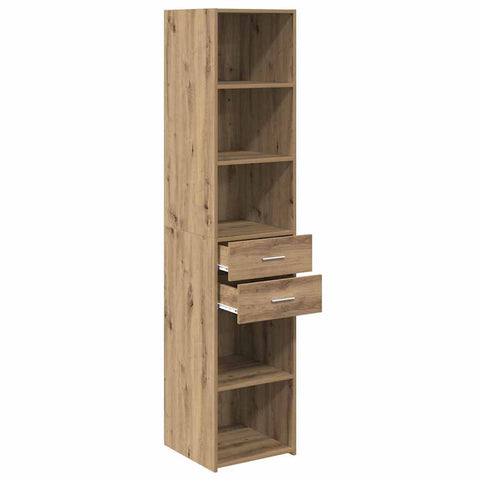 vidaXL Highboard Artisan Oak 40 x 42.5 x 185 cm Engineered Wood