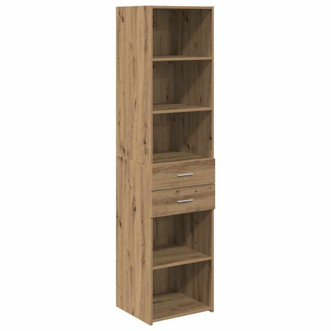 vidaXL Highboard Artisan Oak 45 x 42.5 x 185 cm Engineered Wood