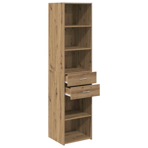vidaXL Highboard Artisan Oak 45 x 42.5 x 185 cm Engineered Wood