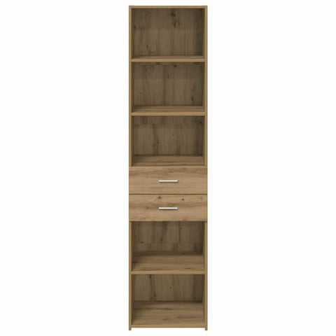 vidaXL Highboard Artisan Oak 45 x 42.5 x 185 cm Engineered Wood