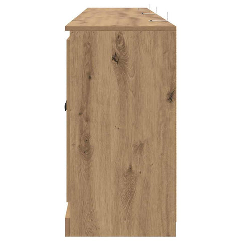 vidaXL Sideboards 3 pcs Old Wood 210 x 35.5 x 67.5 cm Engineered Wood