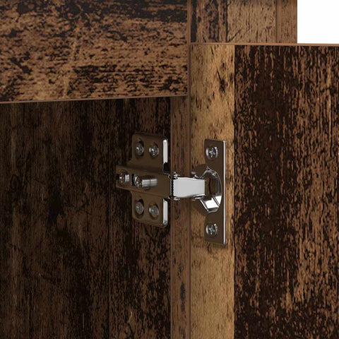 vidaXL Sideboards 3 pcs Black Oak 210 x 35.5 x 67.5 cm Engineered Wood