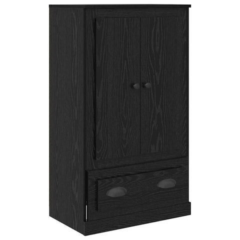 vidaXL Highboard 3 pcs Black Oak 35 x 60 x 103.5 cm Engineered Wood