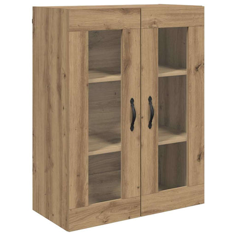 vidaXL Wall Mounted Cabinets 2 pcs Artisan Oak 69.5 x 34 x 90 cm