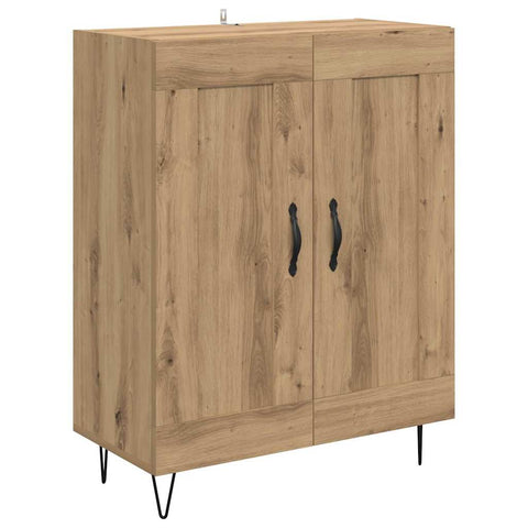 vidaXL Highboard Artisan Oak 69.5 x 34 x 180 cm Engineered Wood