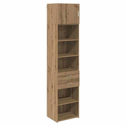 vidaXL Highboard Artisan Oak 50 x 42.5 x 225 cm Engineered Wood