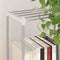 vidaXL Storage Shelf with Shelf White 43 x 27 x 90 cm Aluminium