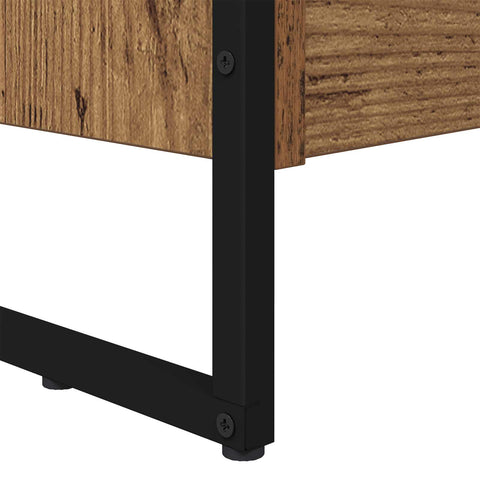 vidaXL Book Cabinet 2 pcs Old Wood 80 x 30 x 155 cm Engineered Wood