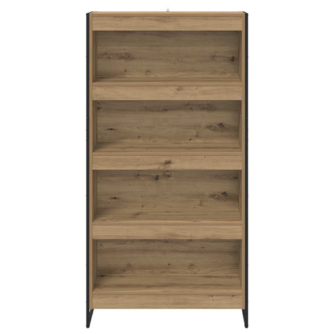 vidaXL Book Cabinet 2 pcs Artisian Oak 80 x 30 x 155 cm
