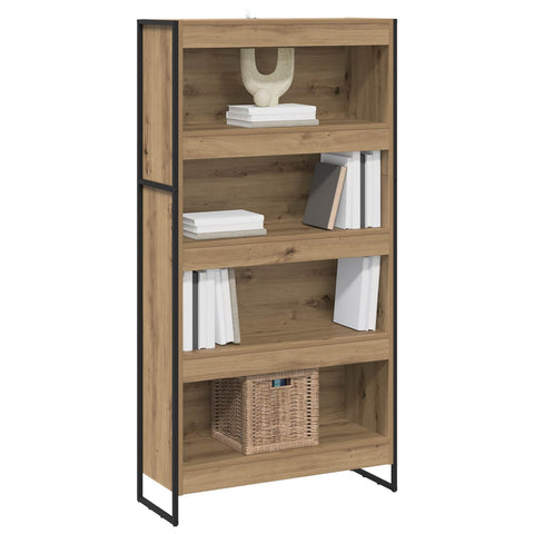 vidaXL Book Cabinet 2 pcs Artisian Oak 80 x 30 x 155 cm