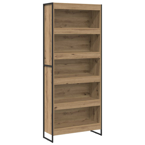 vidaXL Book Cabinet 2 pcs Artisian Oak 80 x 30 x 189.5 cm