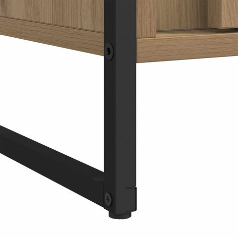 vidaXL Warderobe 2 pcs Artisian Oak 50 x 50 x 200 cm Engineered Wood