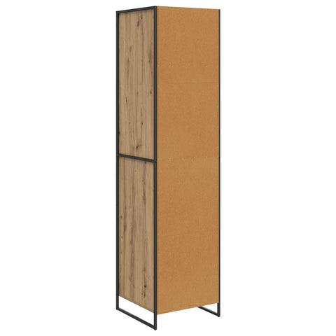 vidaXL Warderobe 2 pcs Artisian Oak 50 x 50 x 200 cm Engineered Wood