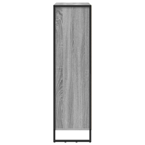 vidaXL Book Cabinet 2 pcs Grey Sonoma 99.5 x 30 x 108.5 cm