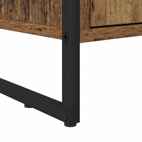 vidaXL Book Cabinet 2 pcs Old Wood 99.5 x 30 x 108.5 cm