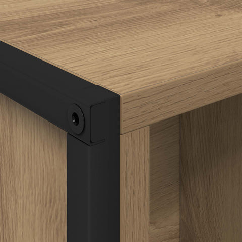 vidaXL Book Cabinet 2 pcs Artisian Oak 99.5 x 30 x 108.5 cm