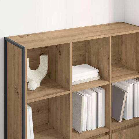 vidaXL Book Cabinet 2 pcs Artisian Oak 99.5 x 30 x 108.5 cm